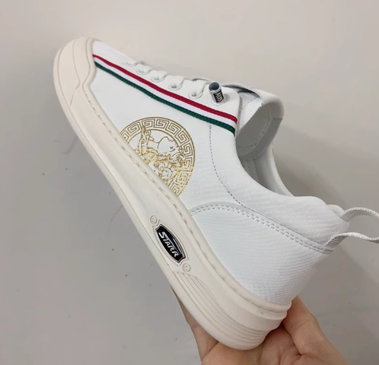 2024 new style white sneakers for trendy men's shoes