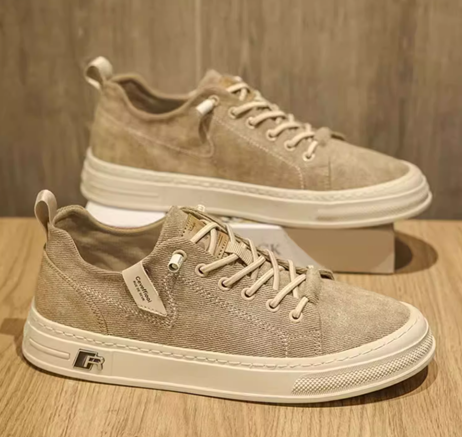 2024 New Style Canvas Men's Shoes - Summer Breathable Canvas Slides
