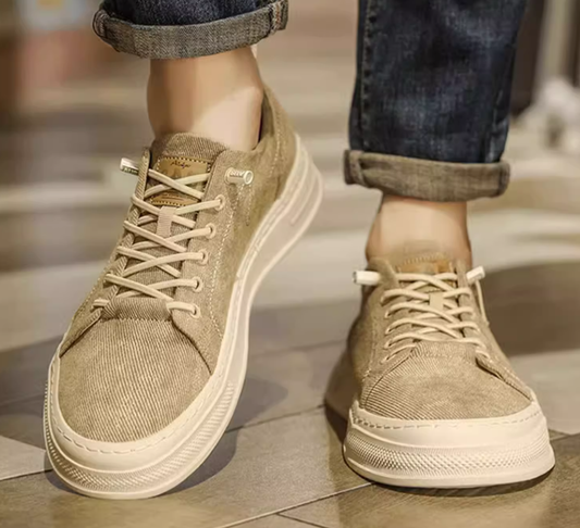 2024 New Style Canvas Men's Shoes - Summer Breathable Canvas Slides