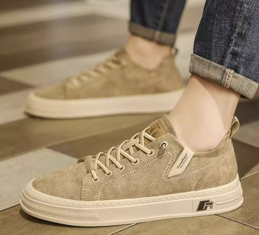 2024 New Style Canvas Men's Shoes - Summer Breathable Canvas Slides